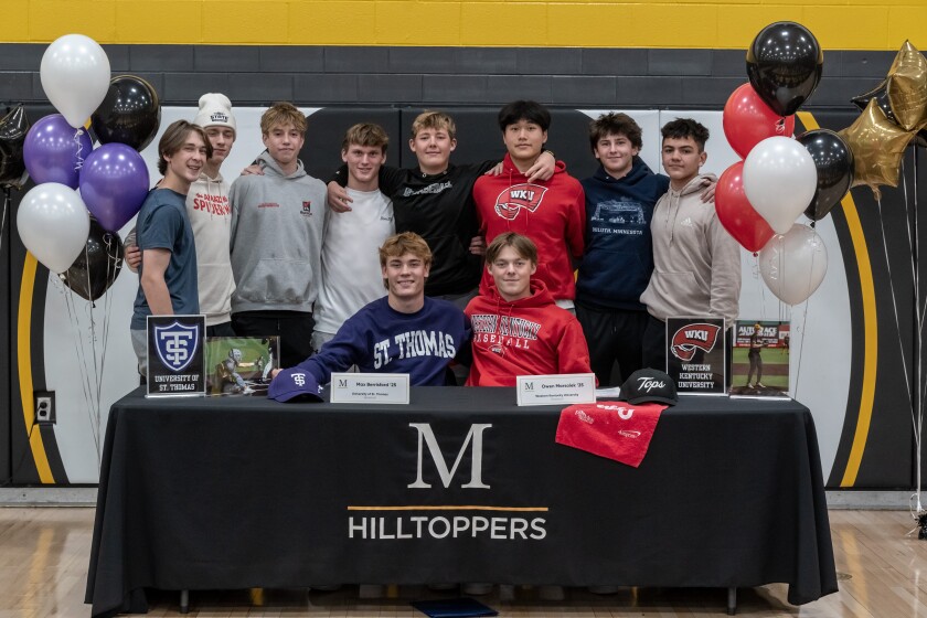 Kids signing to play college sports