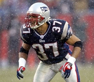 In this Jan. 18, 2004, file photo, New England Patriots' Rodney Harrison is seen during the AFC football championship game against the Indianapolis Colts in Foxboro. (File)