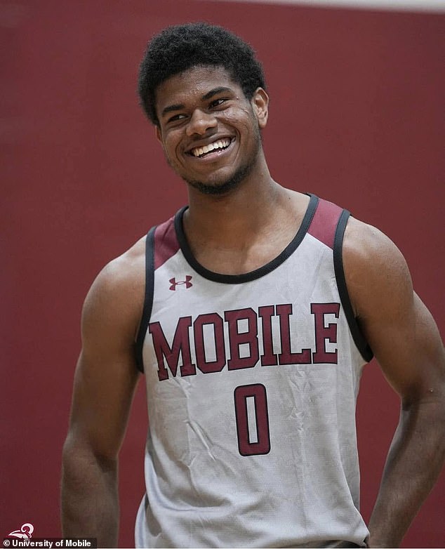 Kaiden Francis, a freshman on the University of Mobile's basketball team, died Tuesday