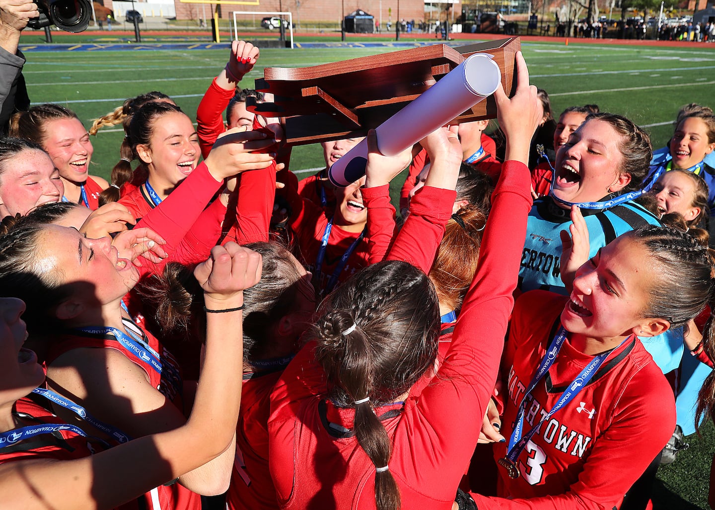 Watertown hasn't lost a field hockey game since the semifinals of the 2019 North sectional tournament.