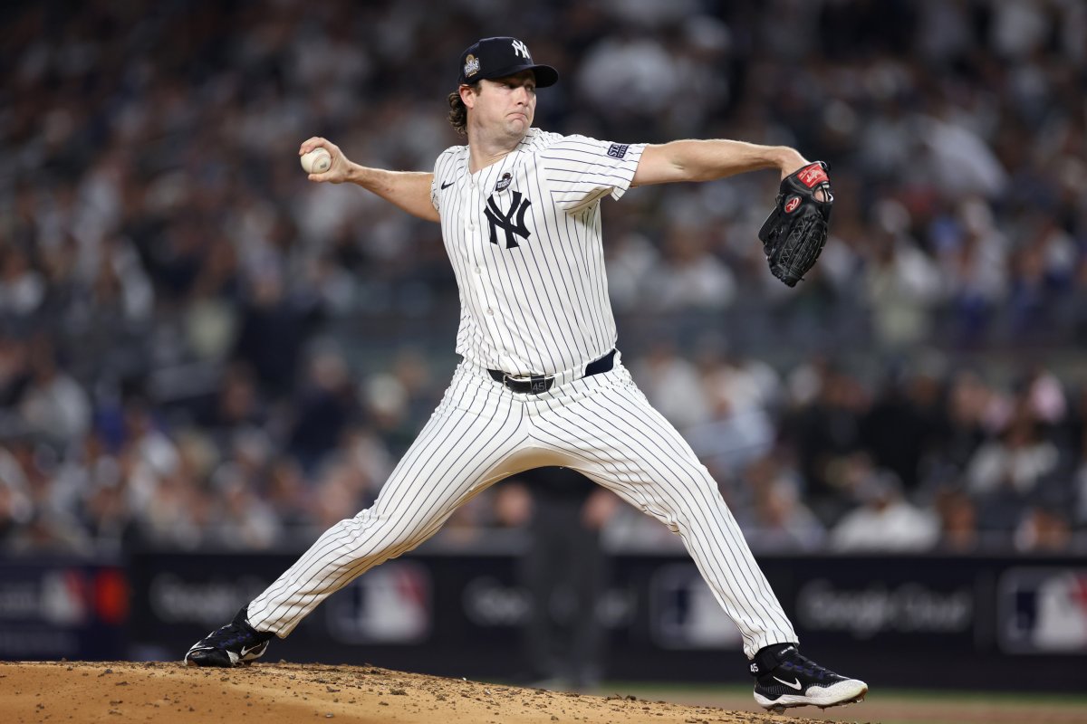 New York Yankees pitcher Gerrit Cole