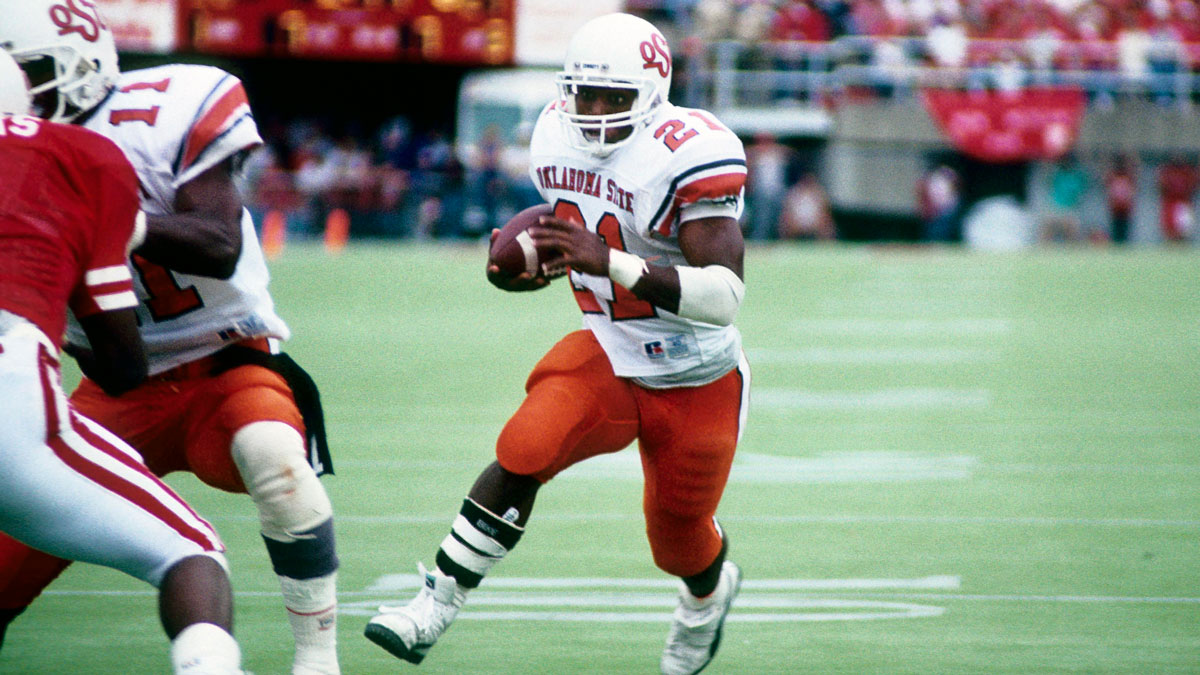 Barry Sanders best Heisman season ever Oklahoma State