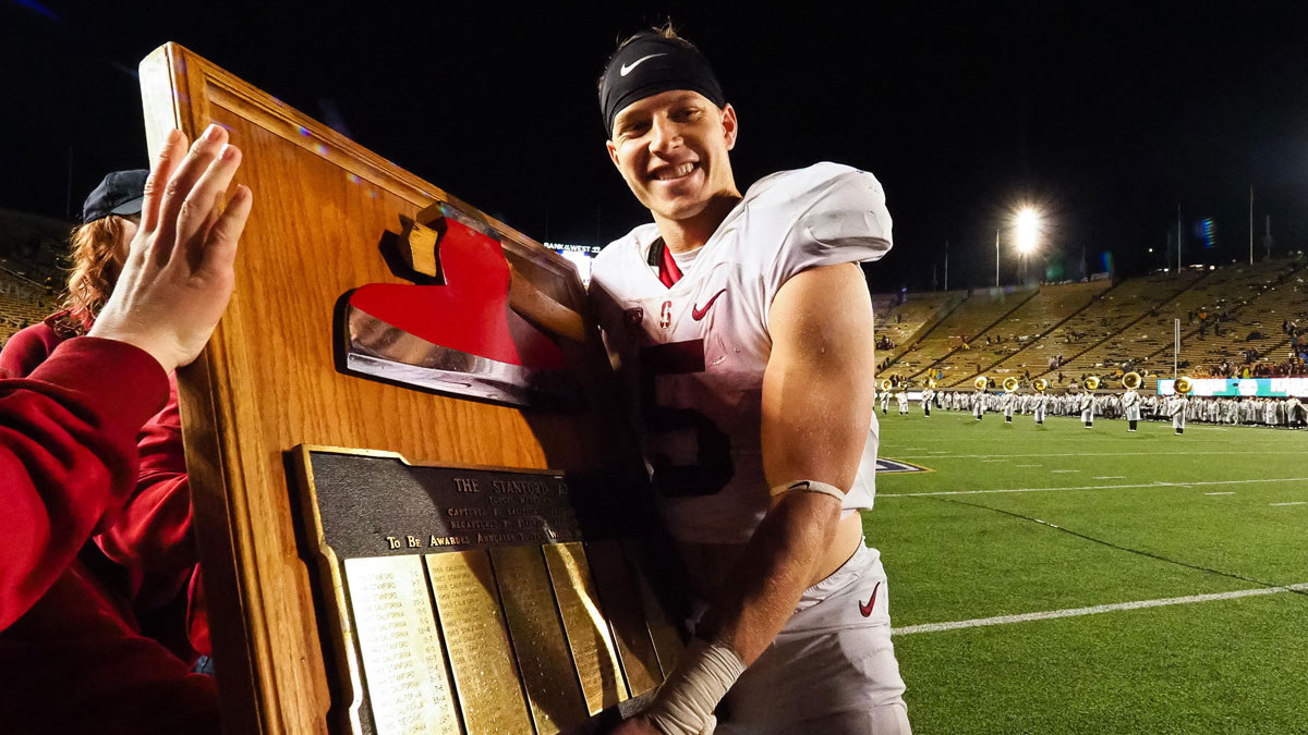 Christian McCaffrey Stanford greatest college football players ever