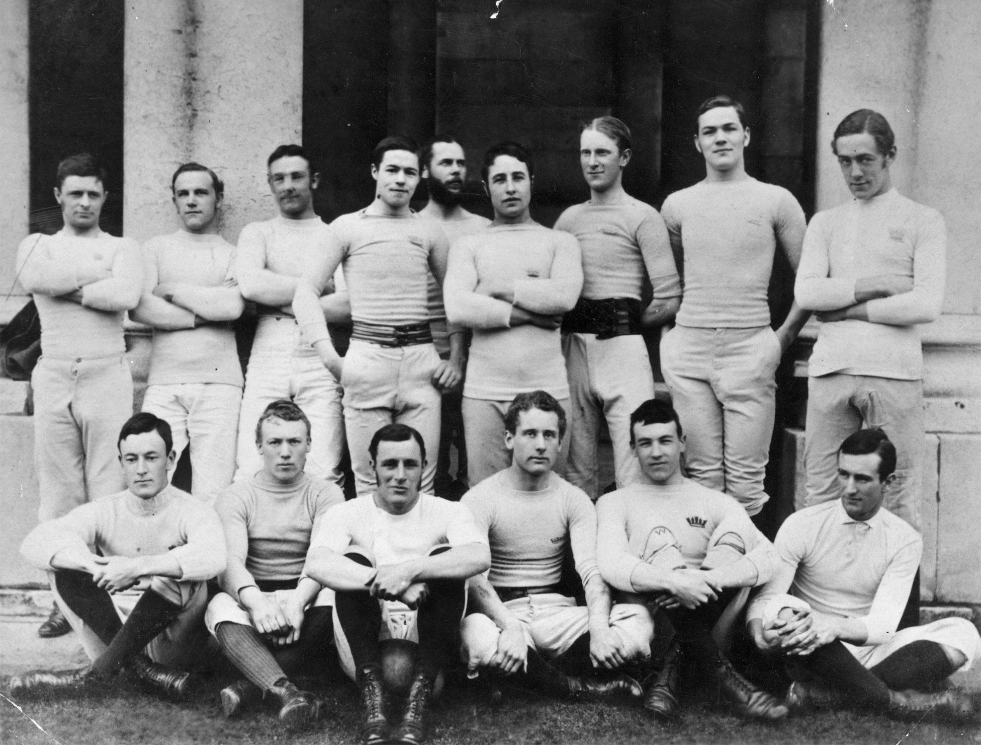 Navy College Football Team 1883