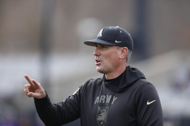 Army head baseball coach Chris Tracz. ARMY ATHLETICS