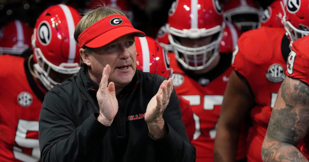 Georgia head coach Kirby Smart