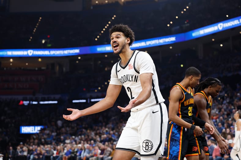 NBA: Brooklyn Nets at Oklahoma City Thunder