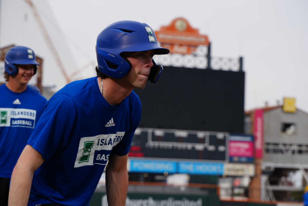 Islanders baseball practice at Whataburger Field 2025