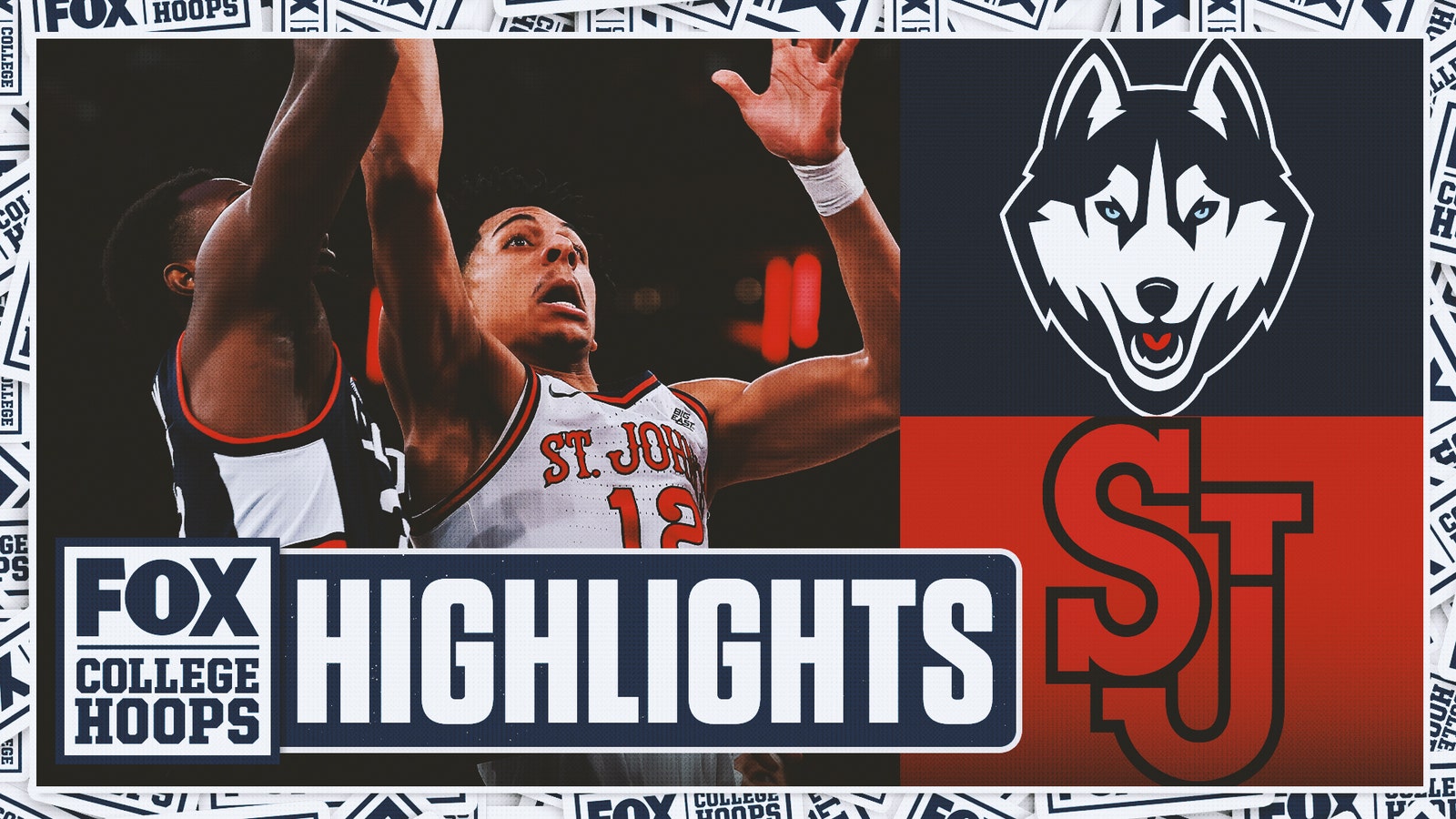 UConn Huskies vs. No. 10 St. John's Red Storm