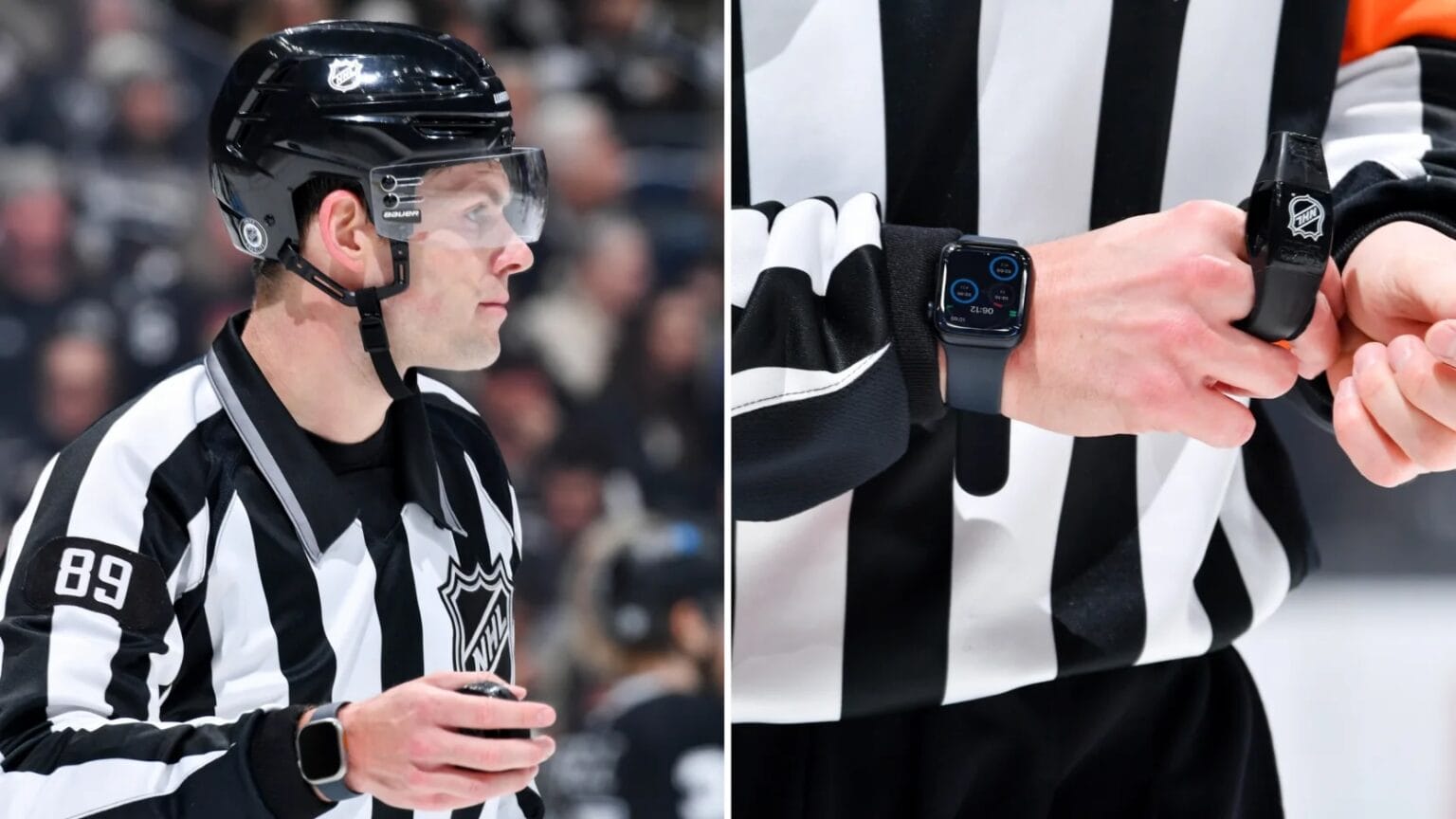 NHL refs get Apple Watches