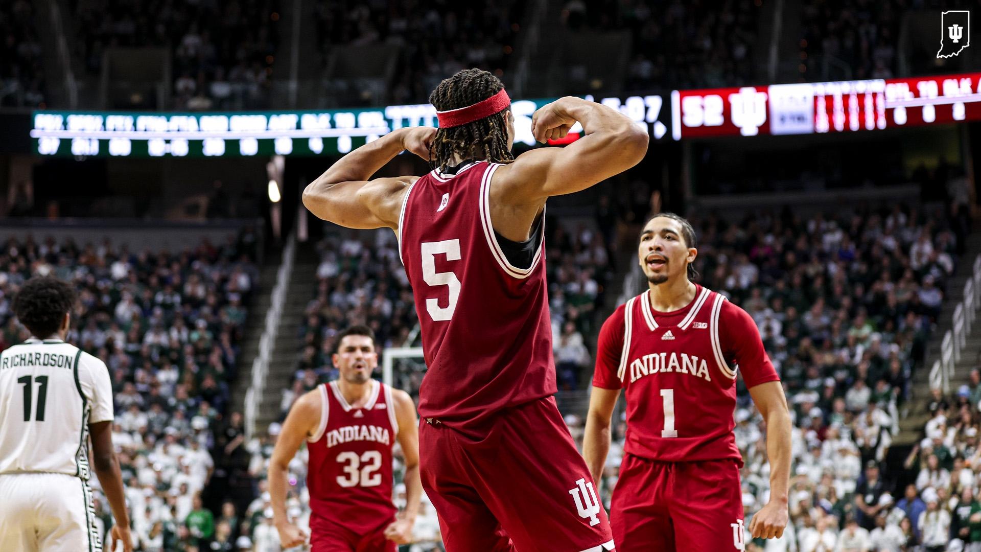 Indiana upsets Michigan State men's basketball