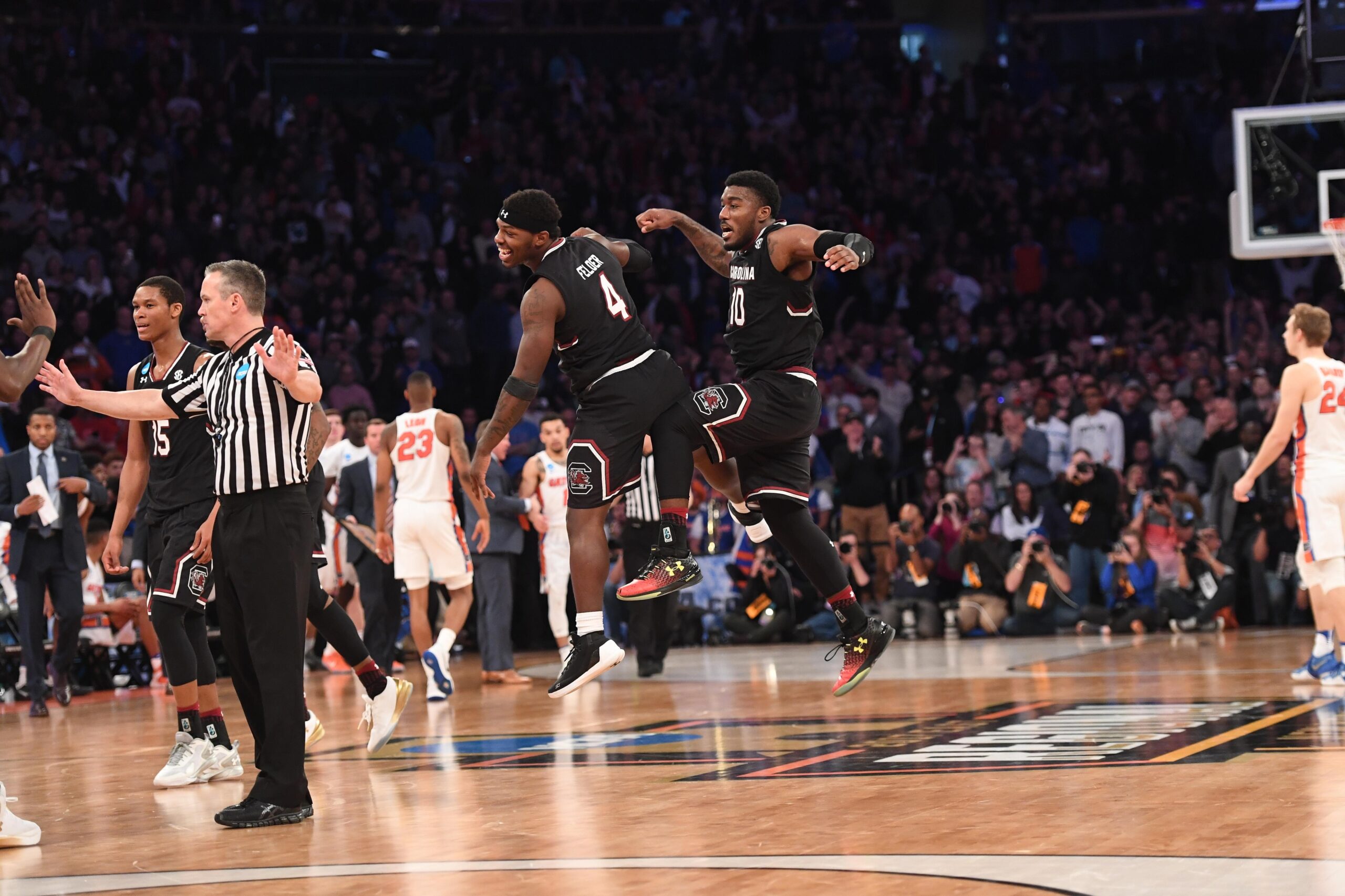 Madison Square Garden.