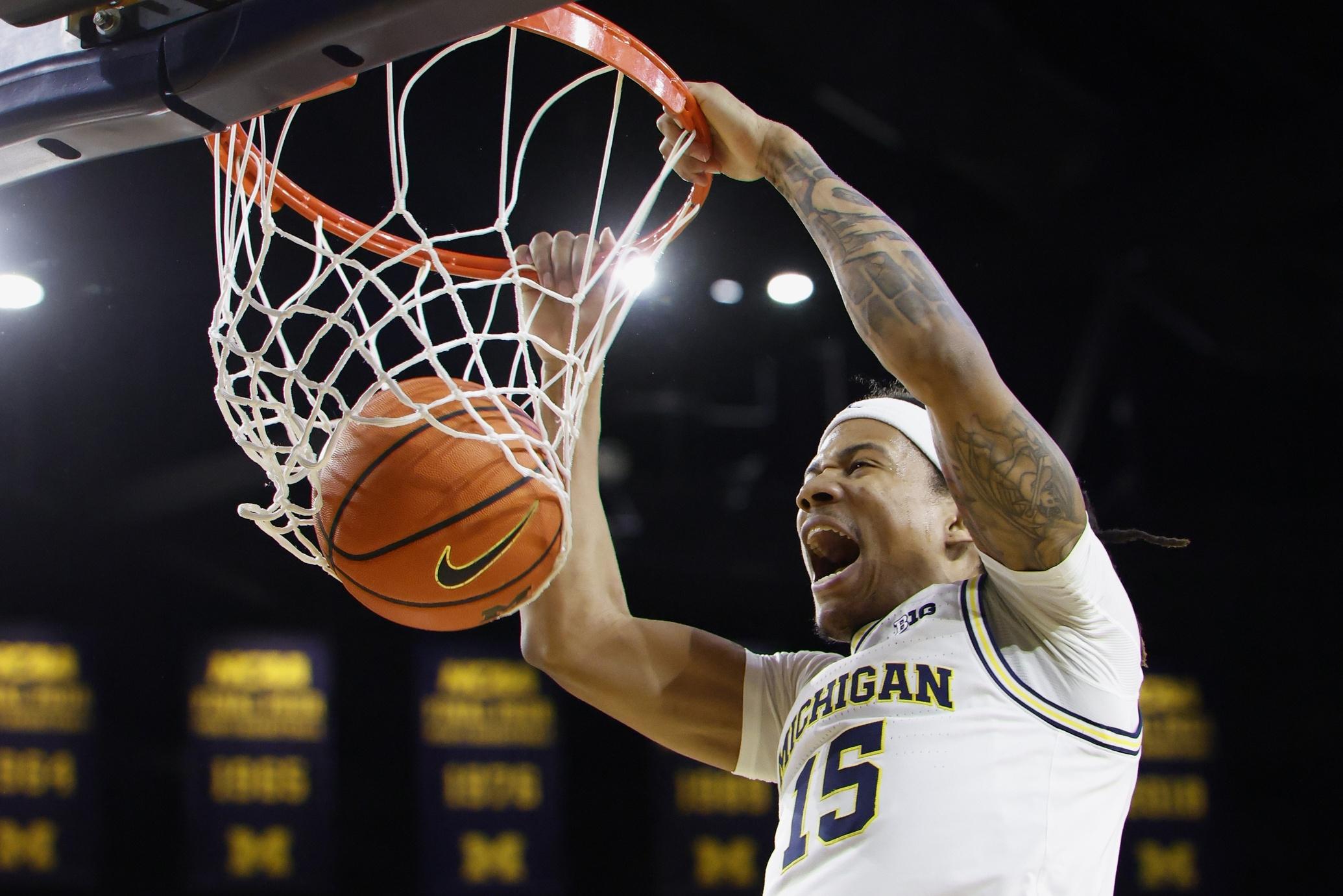 Michigan upsets Purdue Men's basketball