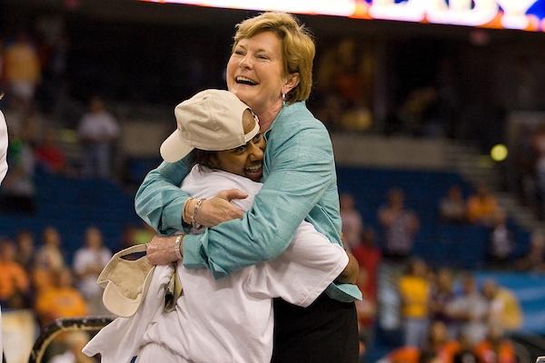 Pat Summitt of Tennessee women's basketball.