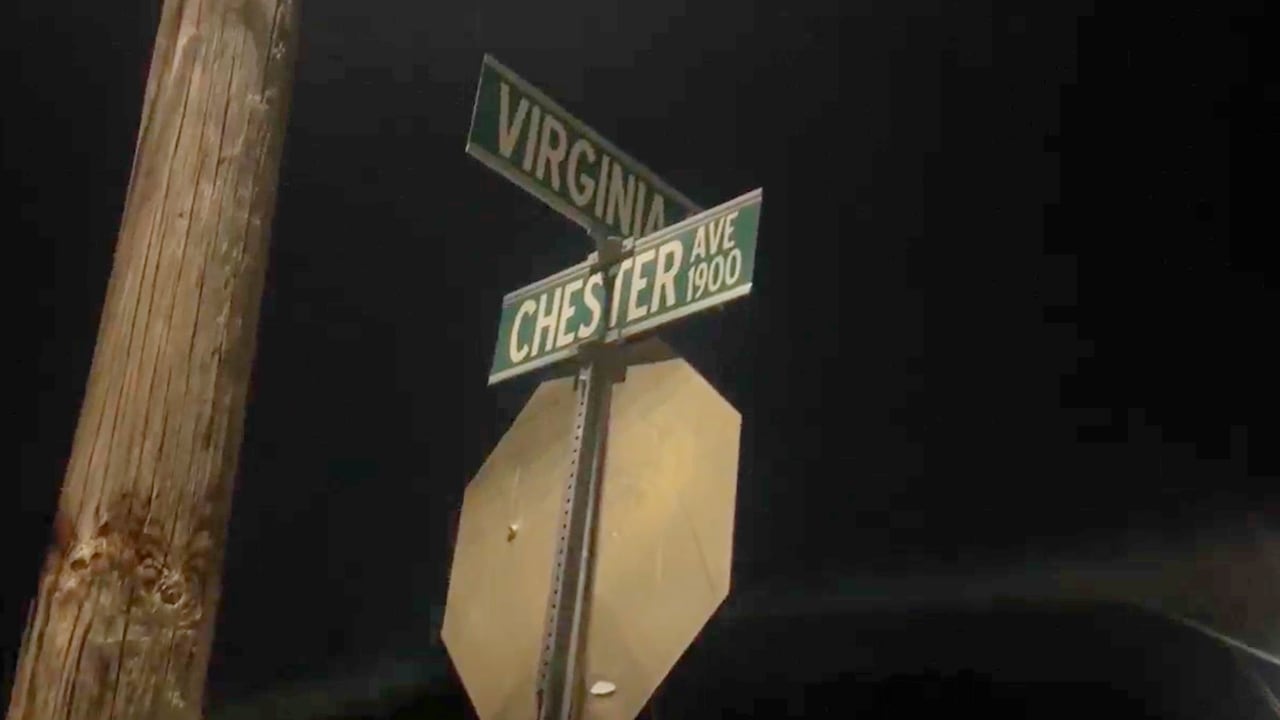 Virginia Avenue at Chester Avenue