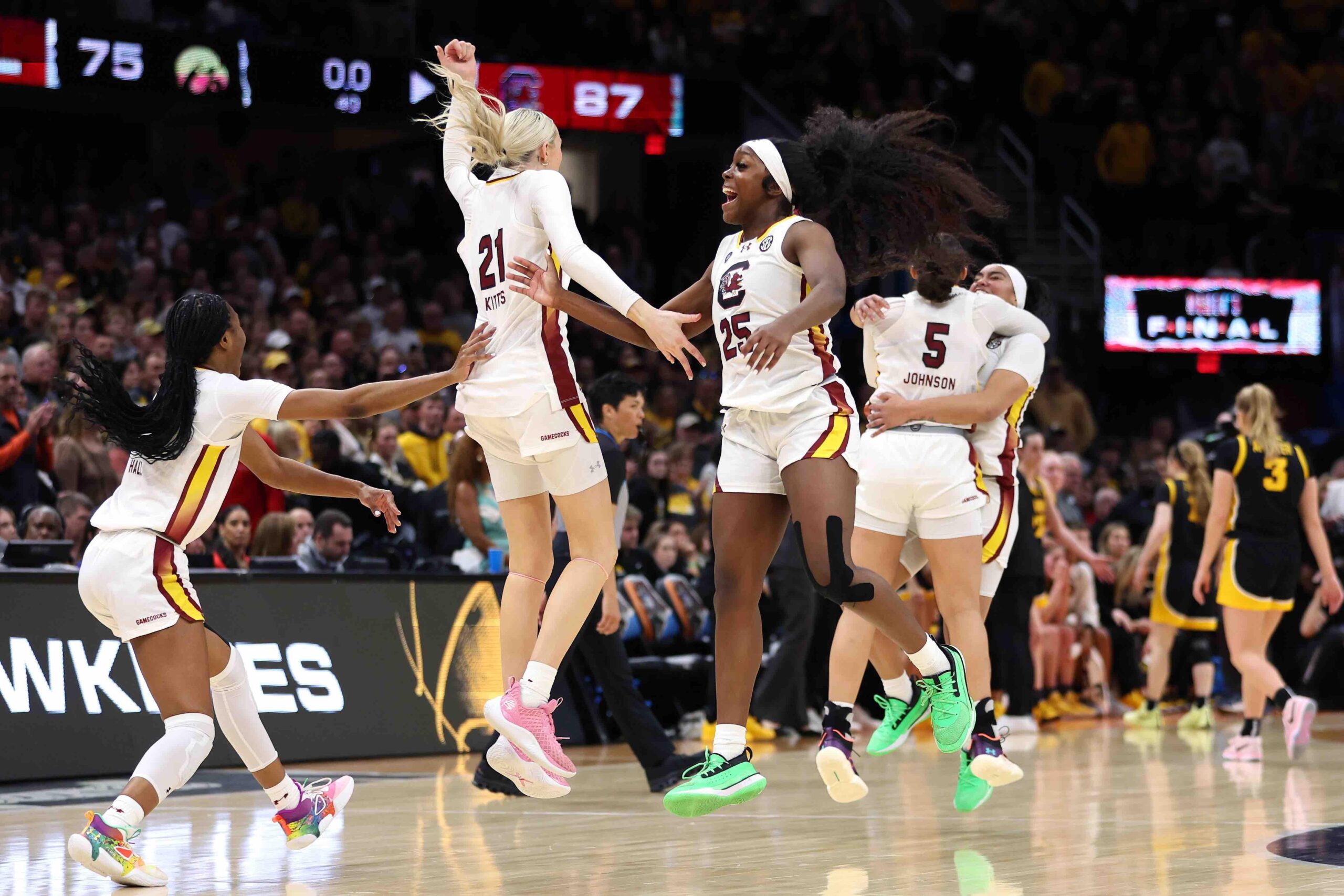 South Carolina celebrates its 2024 title