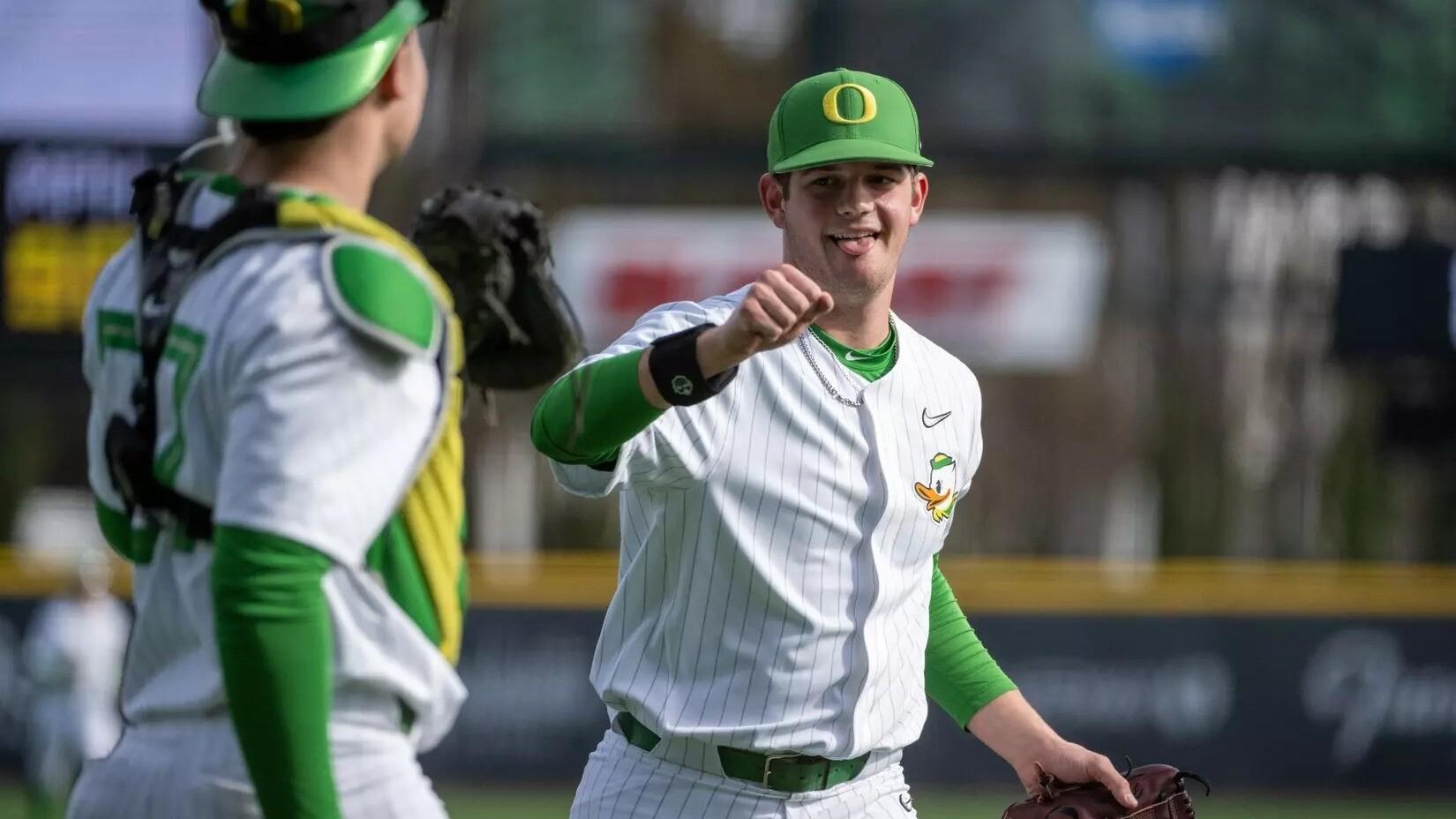 Oregon baseball Grayson Grinsell