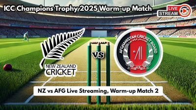 NZ vs AFG Live Streaming, Champions Trophy 2025 Warm-up Match: How to Watch New Zealand Vs Afghanistan on TV & Online?