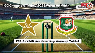 PAK-A vs BAN Live Streaming, ICC Champions Trophy 2025 Warm-up Match 4: How to Watch Pakistan Shaheens vs Bangladesh Live Telecast on TV and Online?