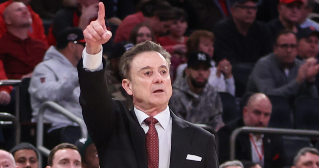 St. John's HC Rick Pitino