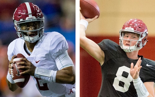 Jalen Hurts, Blake Barnett