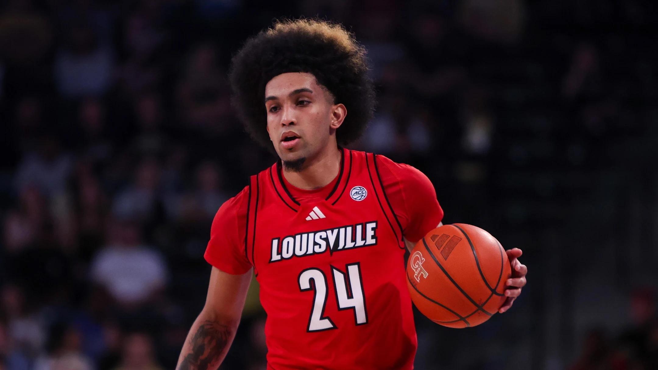 Chucky Hepburn Louisville men's basketball