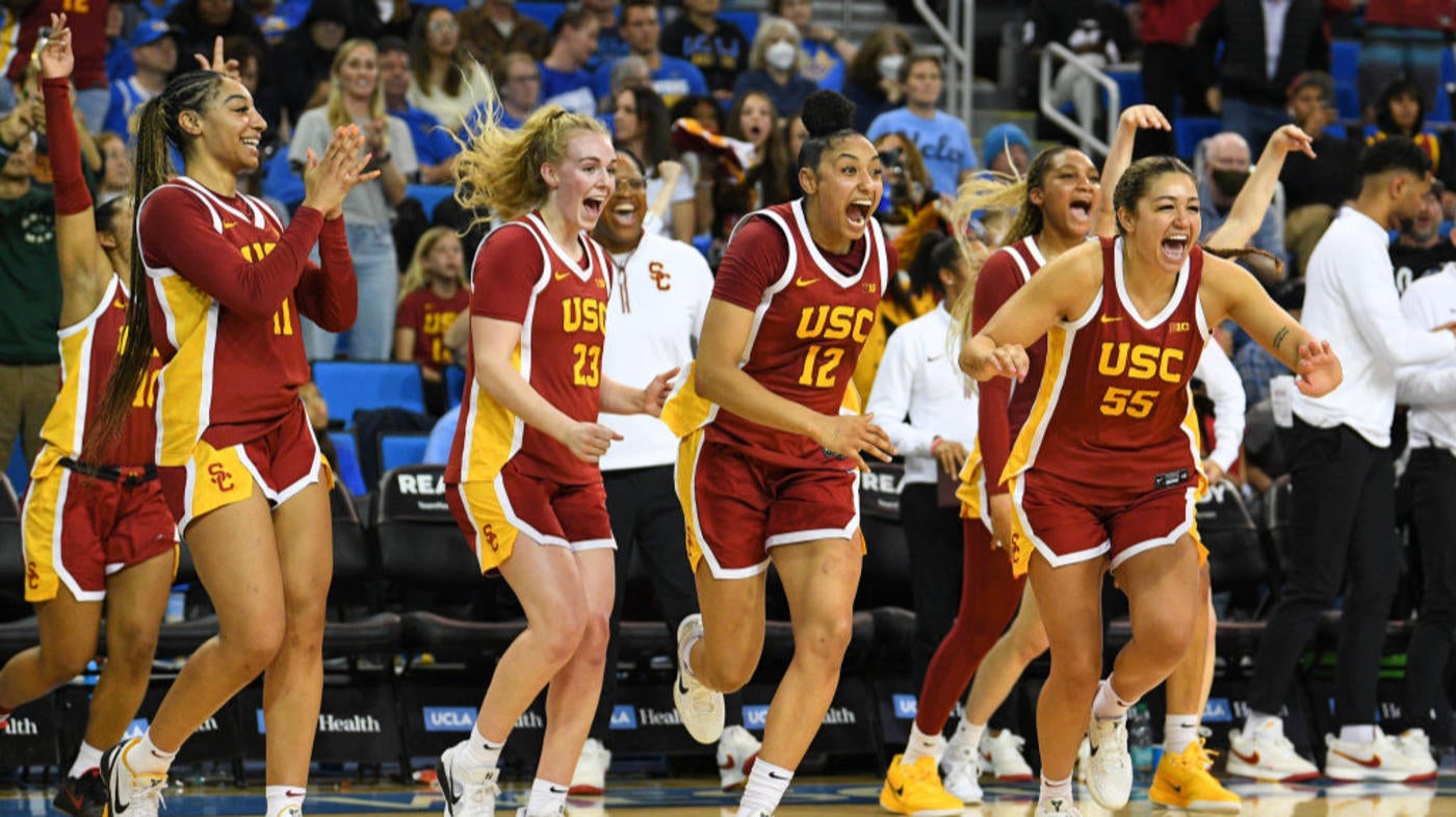 Women's college basketball rankings: USC, UConn rise while Texas retains No. 1 spot; Notre Dame exits top five