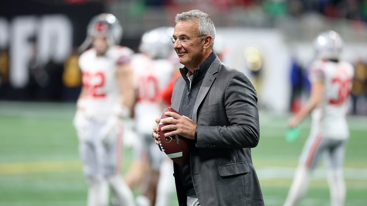 Urban Meyer on field