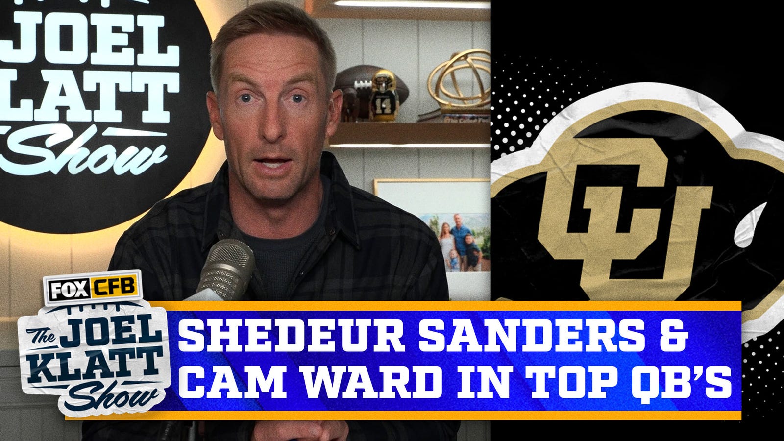 Shedeur Sanders & Cam Ward in Joel Klatt’s Top 5 QB’s in 2025 NFL Draft 