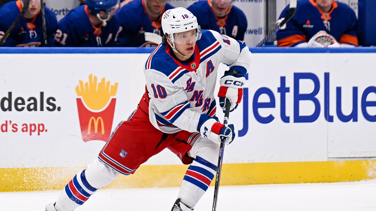 Artemi Panarin in action