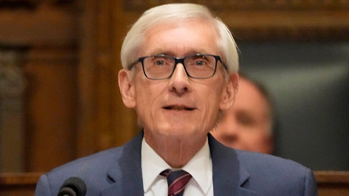 Tony Evers in January 2025