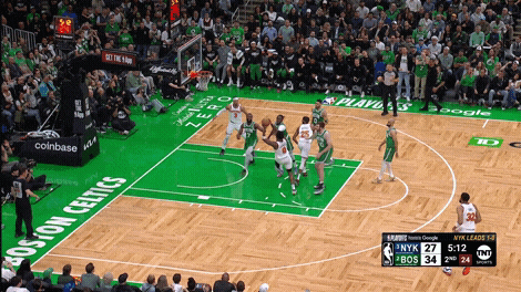 Jaylen Brown steal, rebound and 3-pointer