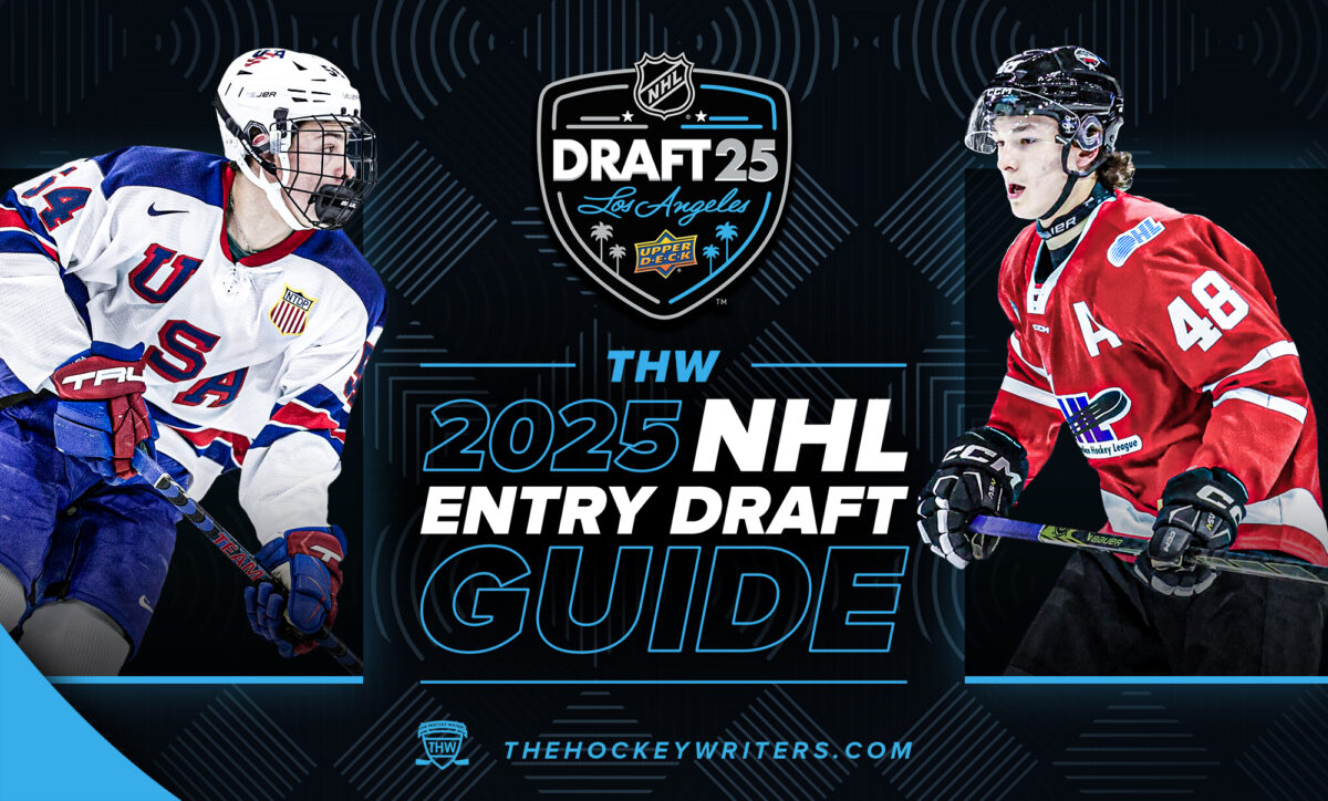 The Hockey Writers 2025 NHL Entry Draft Guide James Hagens, Matthew Schaefer