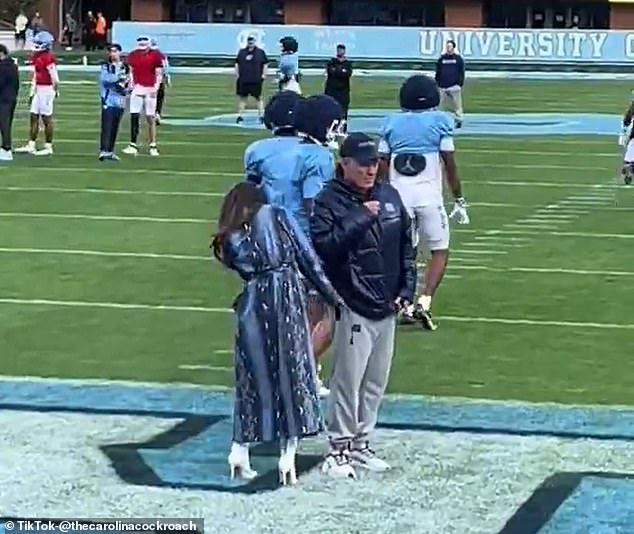 Hudson was slammed by fans after video emerged of Hudson dominating a practice last month