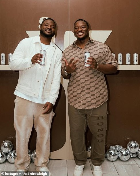 Williams is seen with his brother, former Arkansas running back Rawleigh Williams III