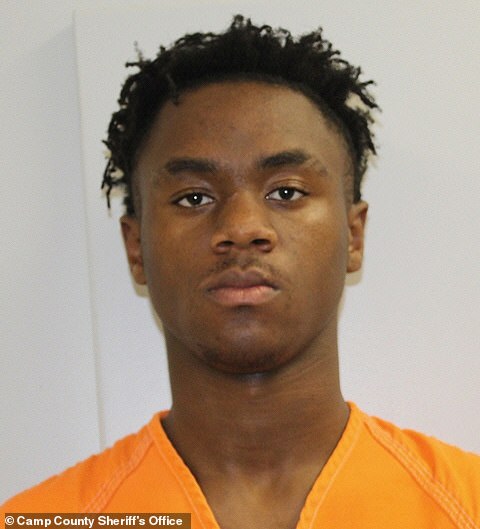 Onterrian Jamour Newton, 17, was arrested on Wednesday and charged with murder