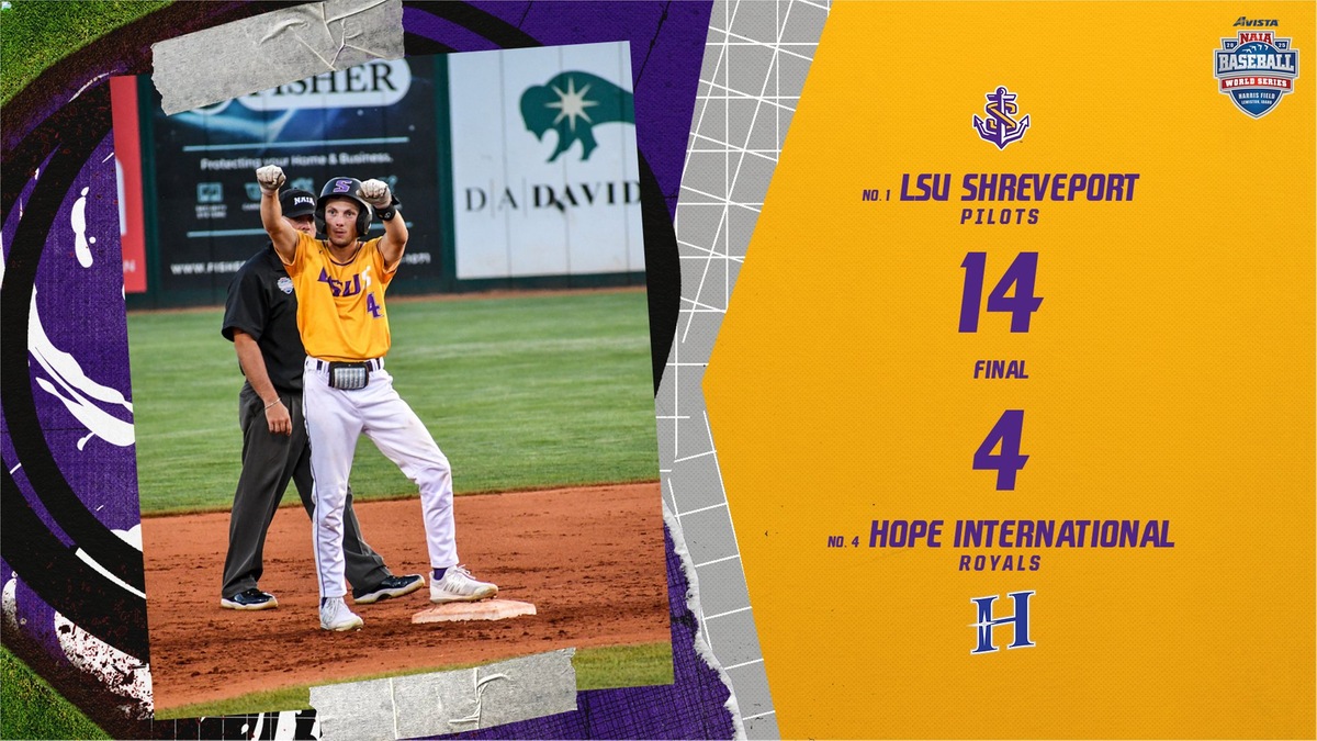 Pilots Soar into History: LSUS Routs Hope International, Sets College Baseball Win Streak Record