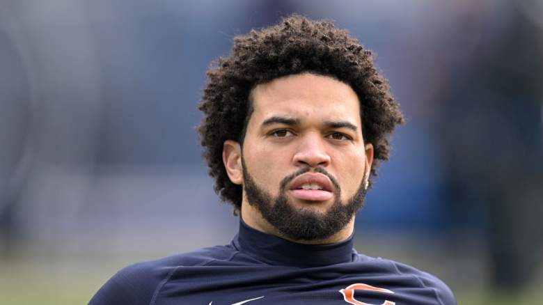 Chicago Bears quarterback Caleb Williams