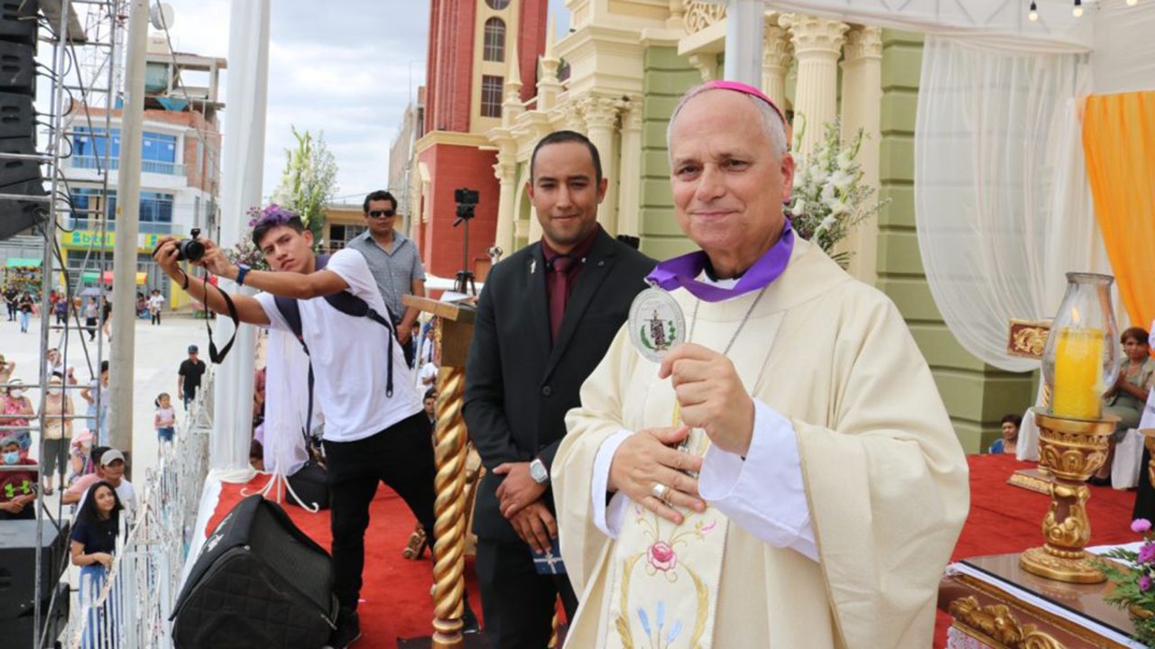This undated photo shows Robert Francis Prevost. Prevost was Bishop of Chiclayo, Peru, from September 26, 2015, to 2023.<br />During his tenure, he was elected second vice-president of the Peruvian Episcopal Conference and served as president of its Commission for Culture and Education.