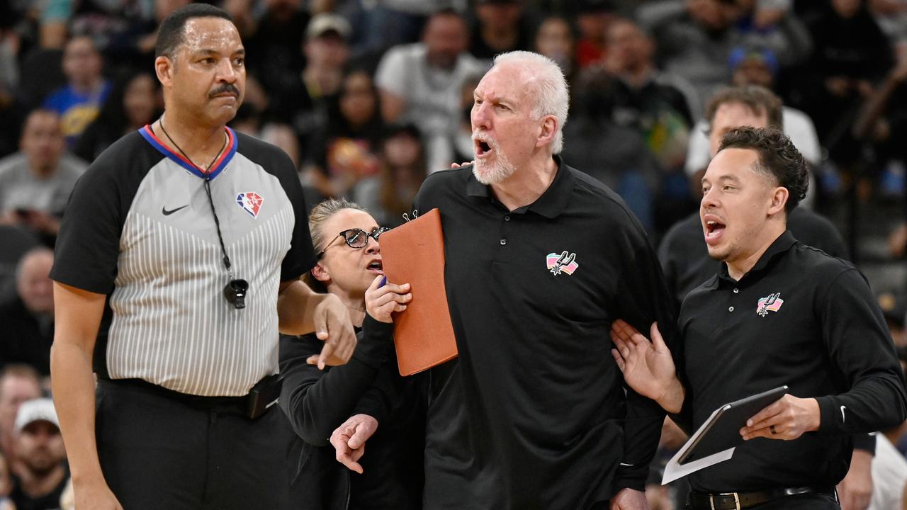 San Antonio Spurs head coach Gregg Popovich. AP Photo/Darren Abate, File