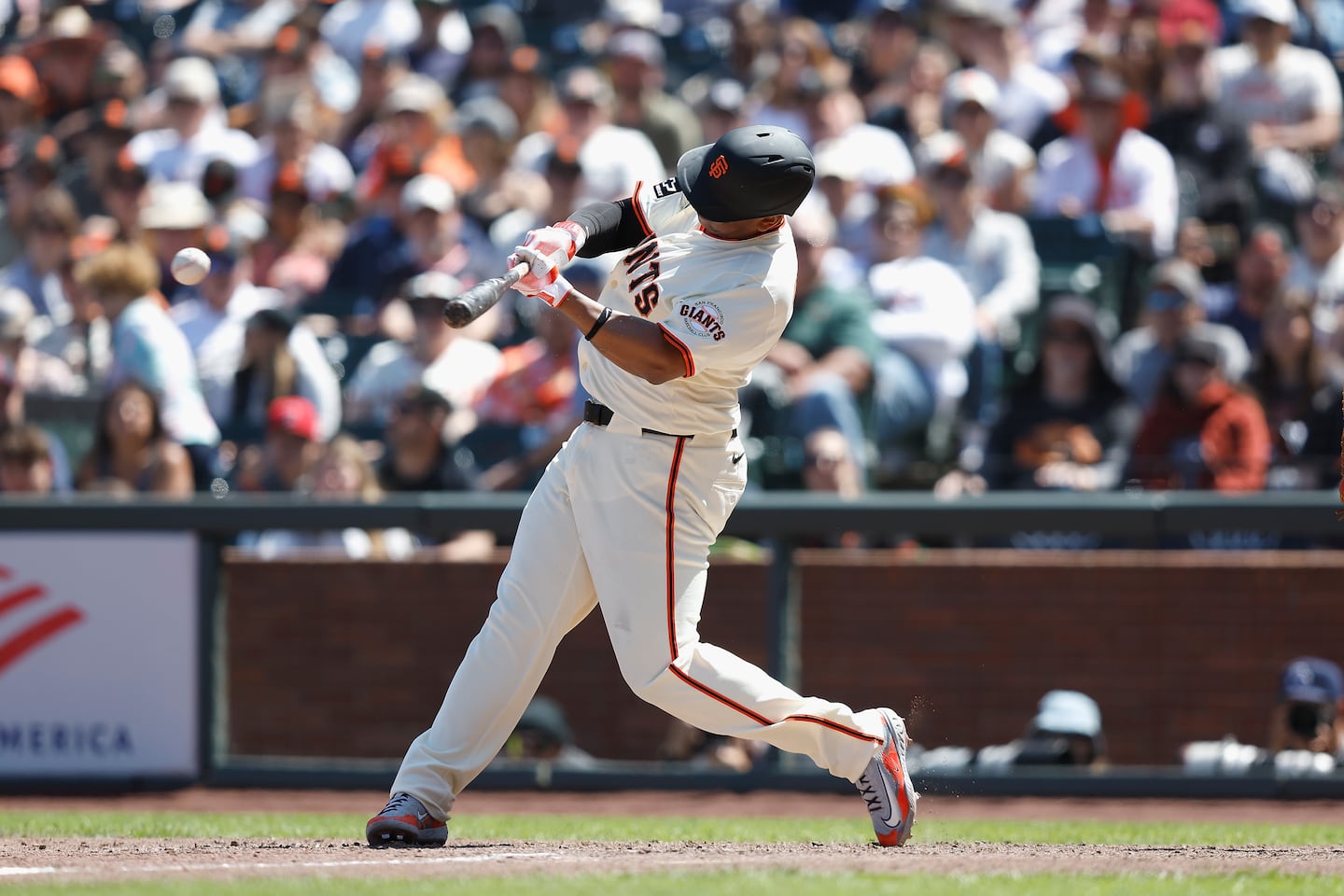 Rafael Devers was 3 for 11 with an RBI in his first three games with the Giants.