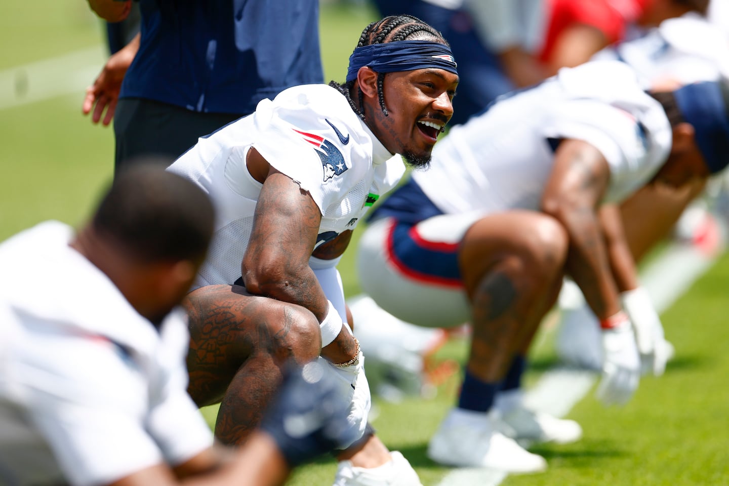 Stefon Diggs was in attendance at last Monday’s voluntary practice and should be present at minicamp, but he spent time this offseason training with his brother in Miami.