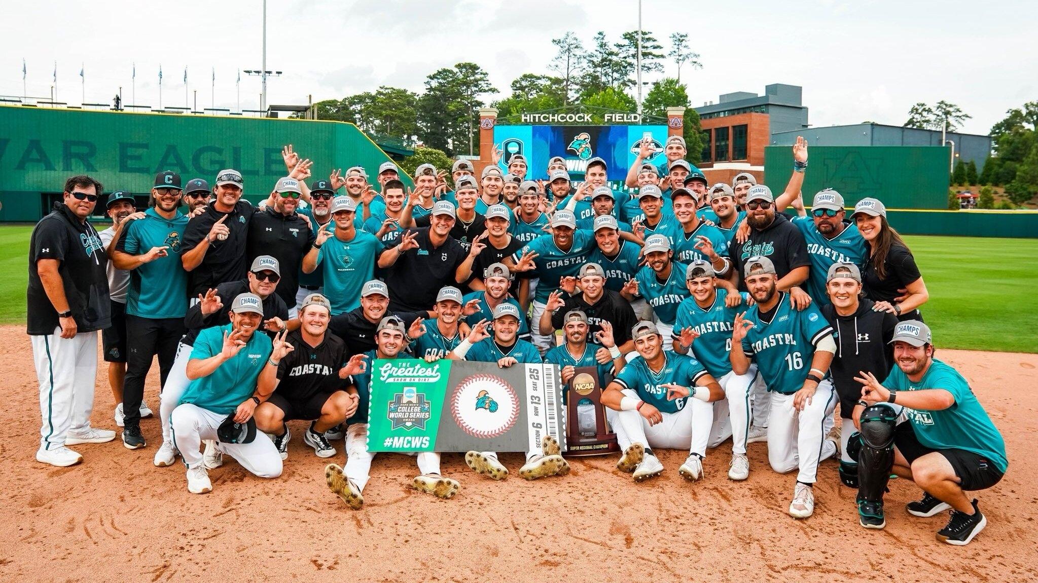 Coastal Carolina wins the 2025 Auburn Super Regional, advances to MCWS