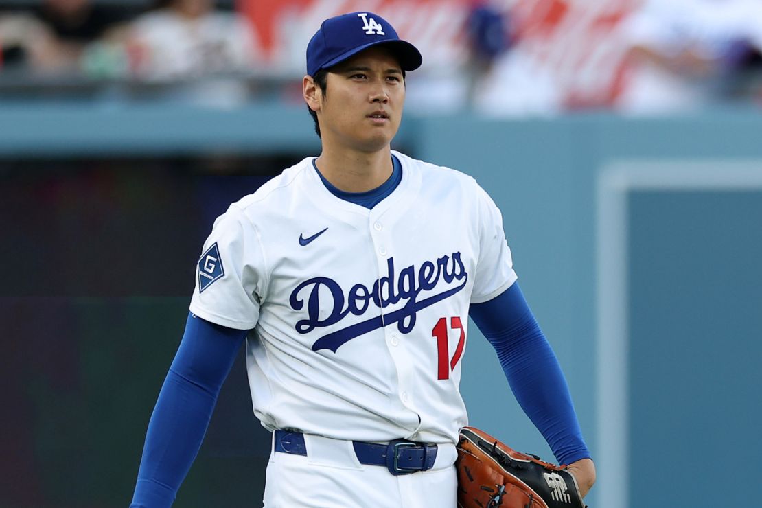 Ohtani won the World Series with the Los Angeles Dodgers last season, serving as the team's designated hitter.