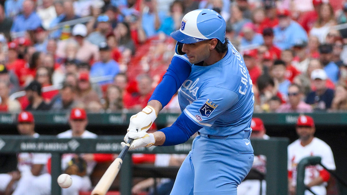 Jac Caglianone swings