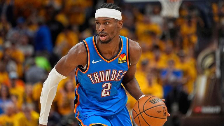 Gilgeous-Alexander (2) was named NBA Finals MVP