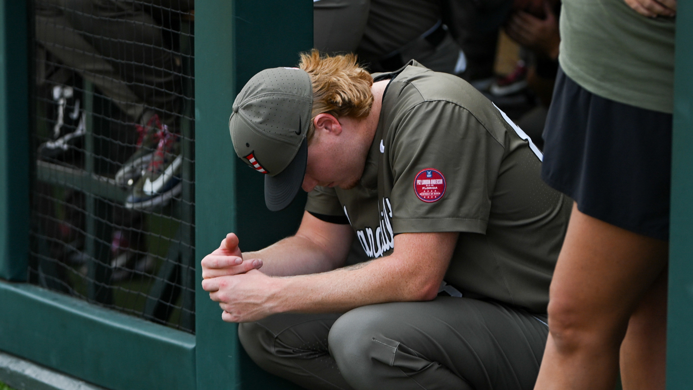 NCAA Baseball Tournament: Vanderbilt becomes first No. 1 seed to miss regional final since 1999